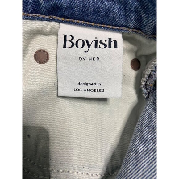 Boyish The Billy Skinny Distressed Jeans Great Indicator-sz 27 - Picture 14 of 14